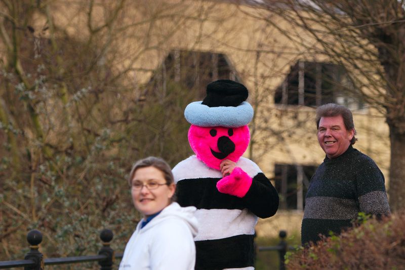 Bertie Bassett looking like the odd one out