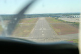 Landing On Runway Cockpit View IMG 4004