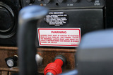 Seat Warning Sign Cessna Plane IMG 3824