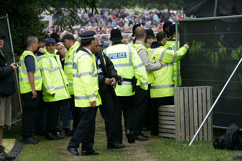 Red Bull Air Race Police Crowd Management A8V3211