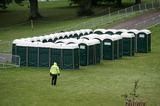 Red Bull Air Race Portaloos Portable Toilets A8V3287