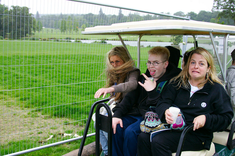 Nikki From Big Brother On Golf Cart A8V3248