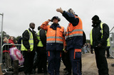 Red Bull Air Race Organisers Giving Directions A8V3161