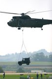 Royal Navy Sea King Carrying Landrover IMG 9288