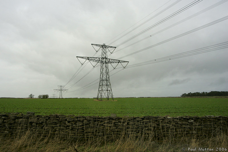 Pylons Near M4 Bath Junction A8V8911