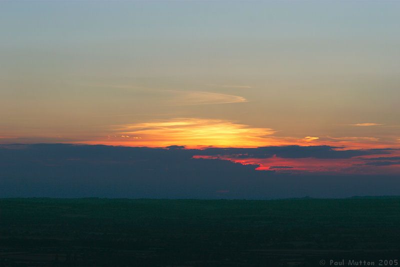 Sunset over Trowbridge IMG 3212