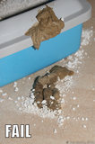 Cat Poo Litter Tray Fail IMG 4888