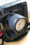 Canon Clock On DSLR Camera Body IMG 2507
