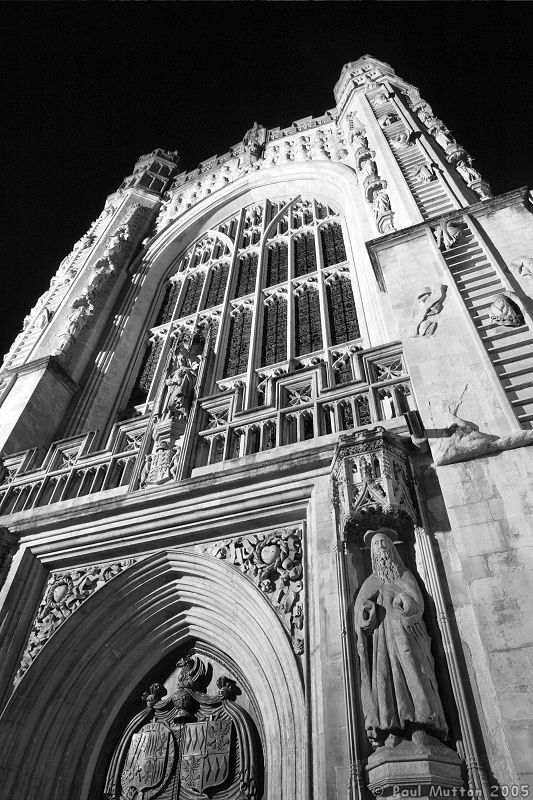 Bath Abbey Mono IMG 1033