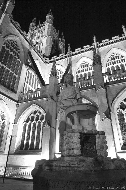 Bath Abbey Mono IMG 1042