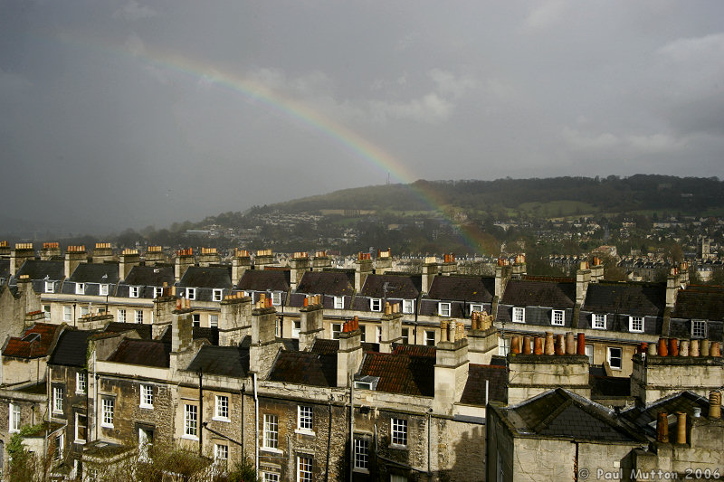 Rainbow Over Bath A8V8940