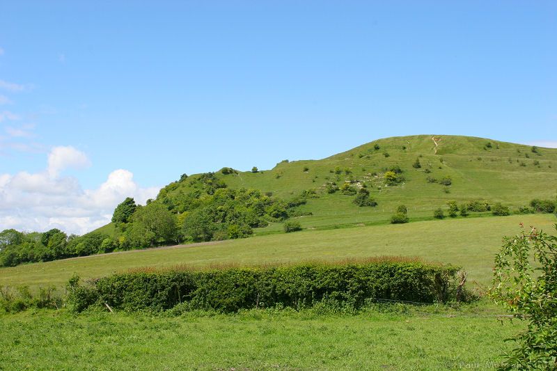 Cley Hill with Blue Sky