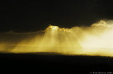 Sun Rays Through Dark Rain Clouds A8V9166