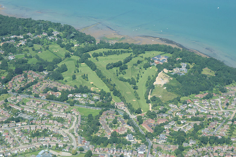 Golf Course From The Air IMG 3890