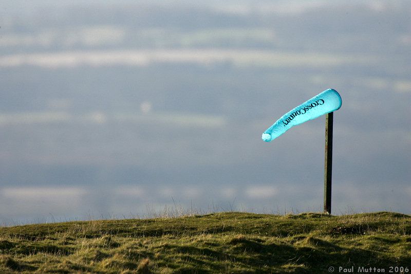 Windsock at Westbury White Horse T2E8175