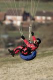 Paraglider and houses T2E8338