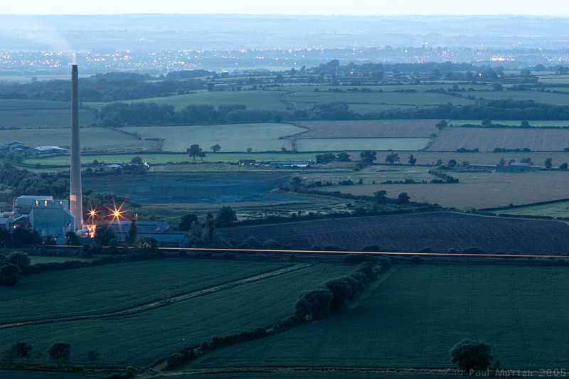 Train going past Cement Works in Trowbridge IMG 3251