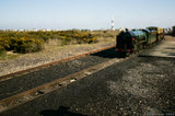 Dungeness Model Railway Train In Station A8V8811