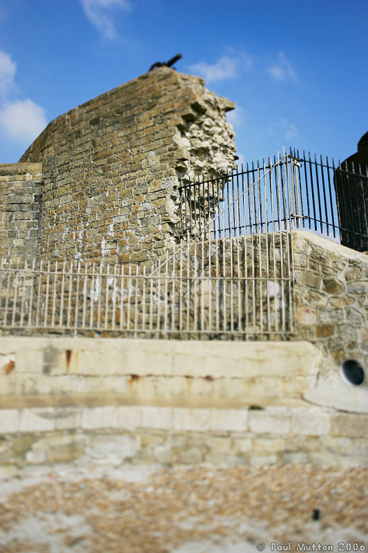 Hythe Sandgate Model Castle Wall A8V8547