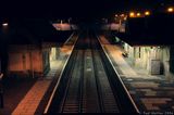 Bradford on Avon Station At Night IMG 1888