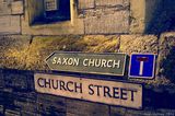 Saxon Church Sign At Bradford on Avon IMG 1923