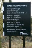 Caen Hill Flight Sign A8V8243