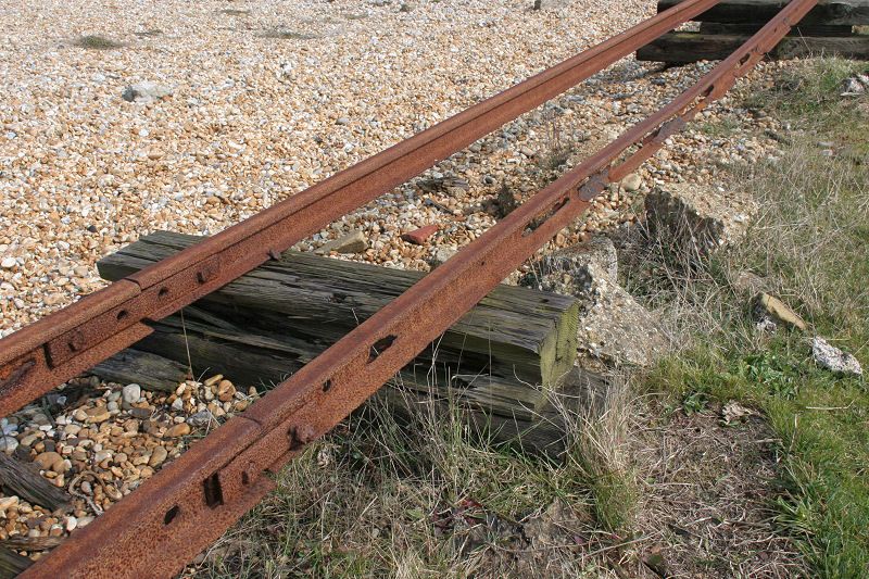 Railway Line used by Fishermen