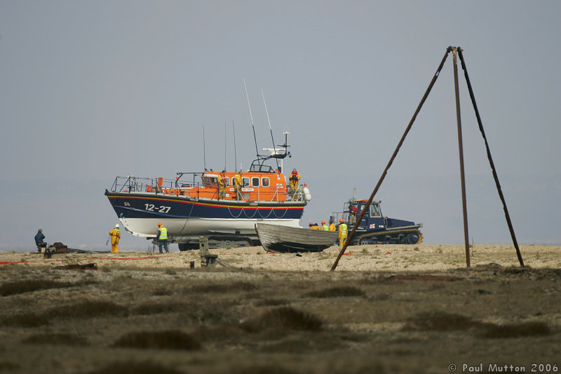 Dungeness Life Boat With Crew T2E8369