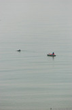 Folkestone Dolphin With Small Boat A8V0281