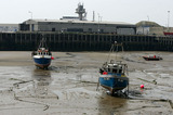 Folkestone Harbour Silt Tide Out A8V0239