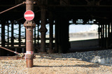 Hasting Pier No Entry Sign IMG 2993